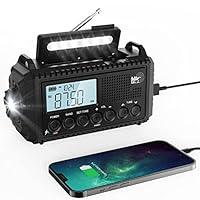 Amazon | 自動NOAAデジタル 5000ウェザーラジオ バックライト